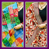 Reversible Silk Patchwork Kantha Stole