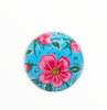 Hand Painted Floral Wooden Cabinet Knobs