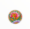 Hand Painted Floral Wooden Cabinet Knobs