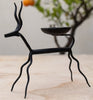 Hand Crafted Metal Deer Tealight Candle Holder