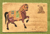 Vintage Postcard Painting-Brown Horse