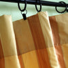 Pencil Striped Silk Pole Pocket Drape