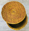 Hand Crafted Round Decorative Sabai Grass Basket