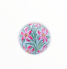 Hand Painted Floral Wooden Cabinet Knobs