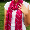 Women's Boho Chic Lightweight Tie-Dye Scarf