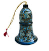 Hand Painted Paper Mache Bell Holiday Ornaments
