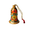 Hand Painted Paper Mache Bell Holiday Ornaments