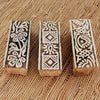 Hand Carved Wooden Printing Stamps