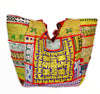 Boho Patchwork Banjara Tote Bag-Yellow