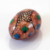 Red and Black Paper Mache Jewelry Box