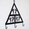 Tribal Art Metal Wall Hanger